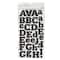Large Black Foam Alphabet Stickers by Recollections&#x2122;